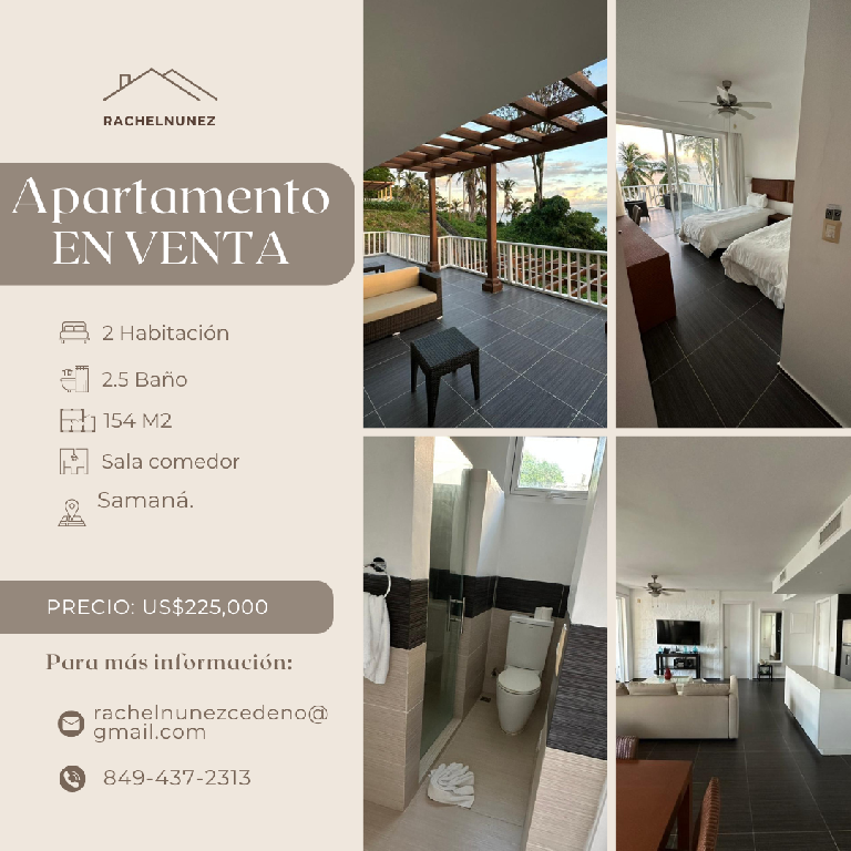 Apartamento en Venta en Samaná. Foto 7282799-1.jpg