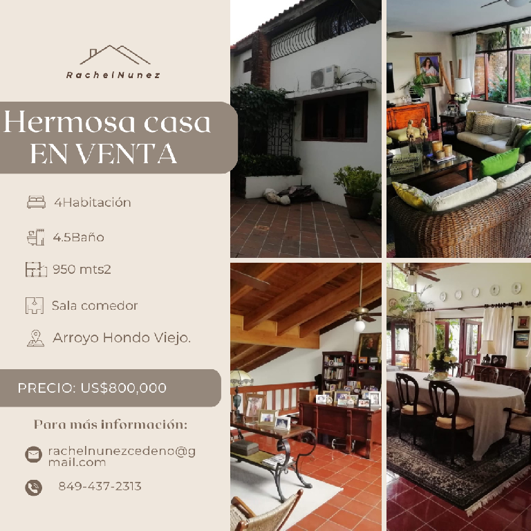 Casa en Venta en Arroyo Hondo Viejo. Foto 7282803-1.jpg