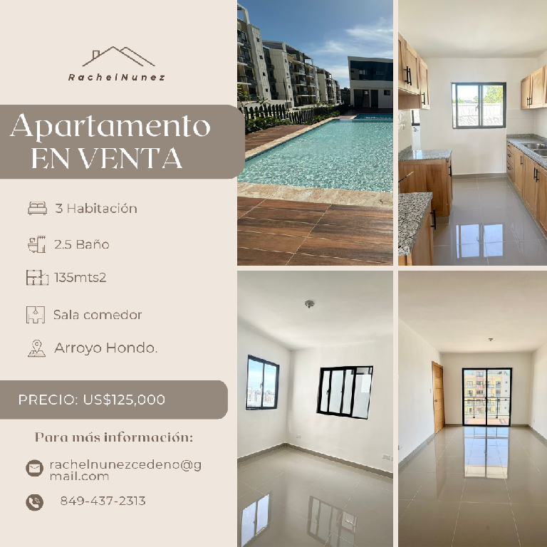 Apartamento en Venta en Arroyo Hondo. Foto 7282807-1.jpg