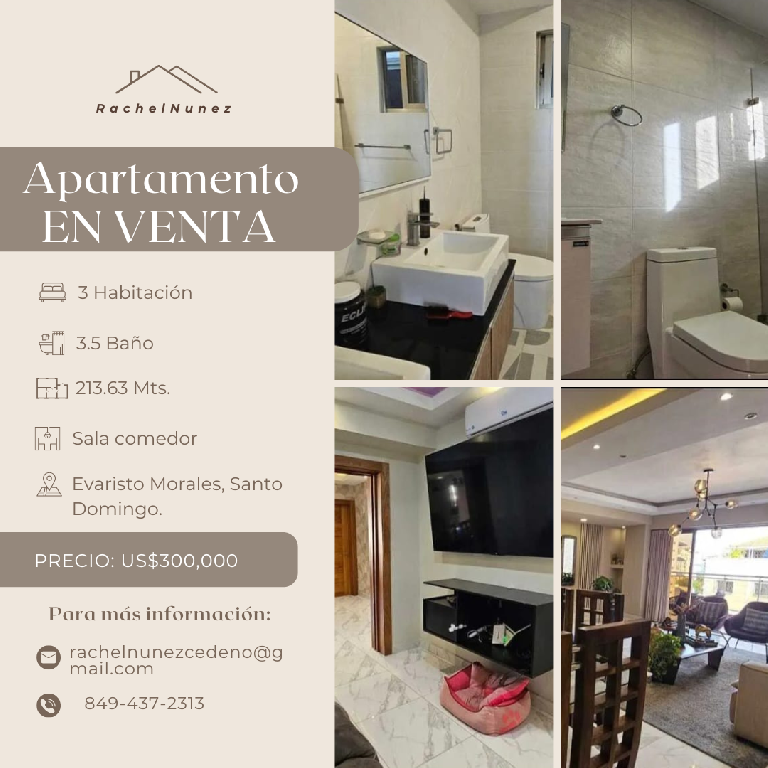 Apartamento en Venta en Evaristo Morales. Foto 7282878-1.jpg