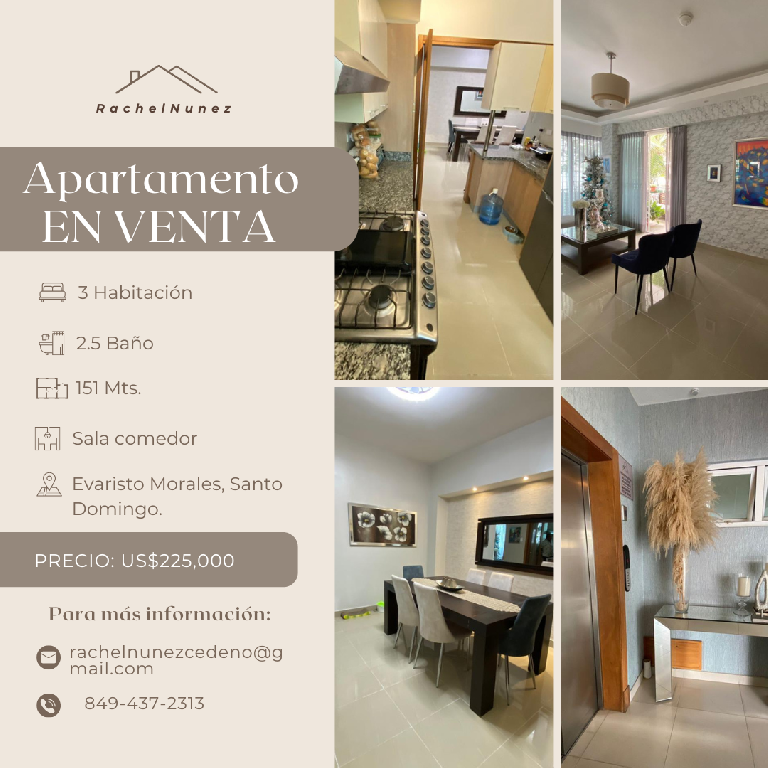 Apartamento en Venta en Evaristo Morales. Foto 7282879-1.jpg