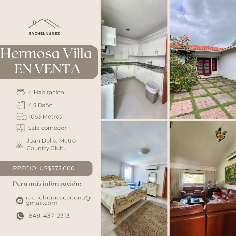 Villa en Venta en Juan Dolio. Foto 7283039-1.jpg