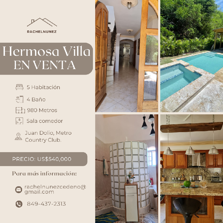 Villa en Venta en Juan Dolio. Foto 7283049-1.jpg