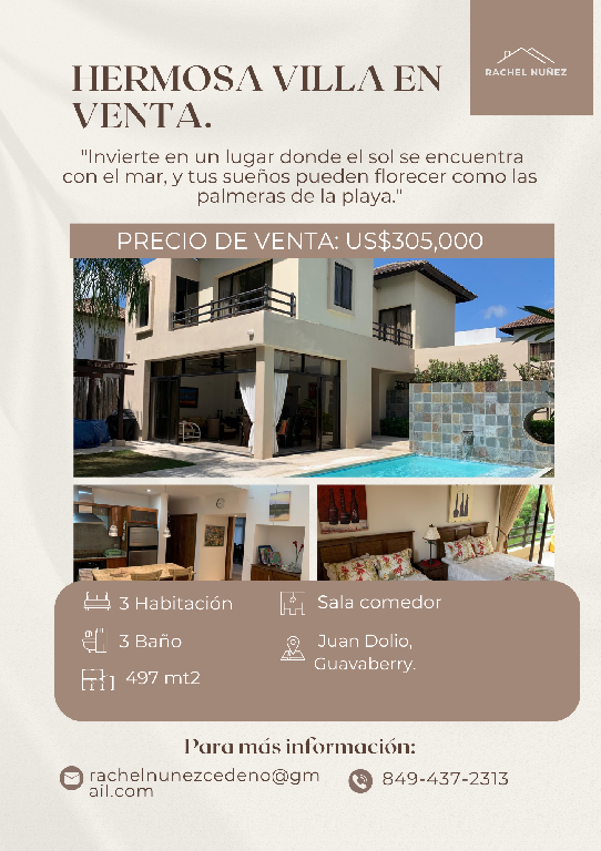 Villa en Venta en Juan Dolio. Foto 7283157-1.jpg