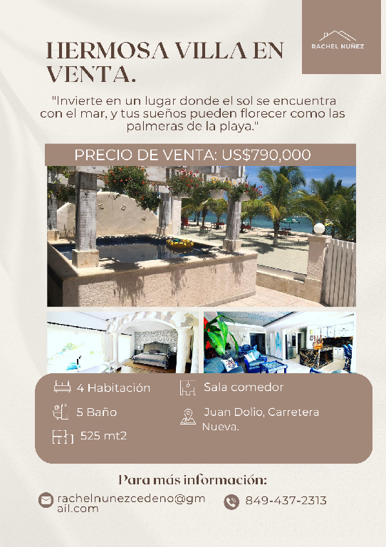 Villa en Venta en Juan Dolio. Foto 7283165-1.jpg