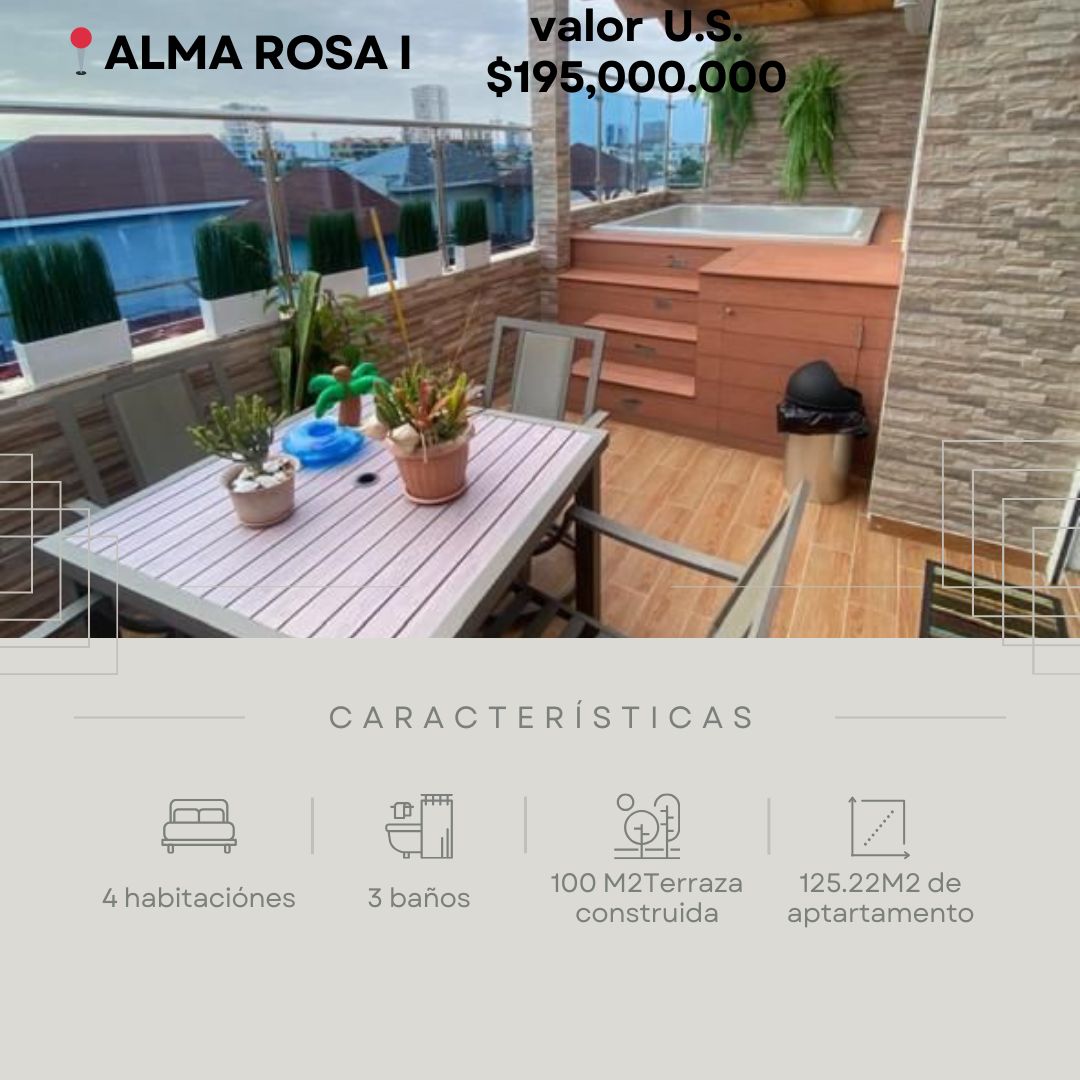 Vendo apartamento en Alma Rosa I. Foto 7283534-1.jpg