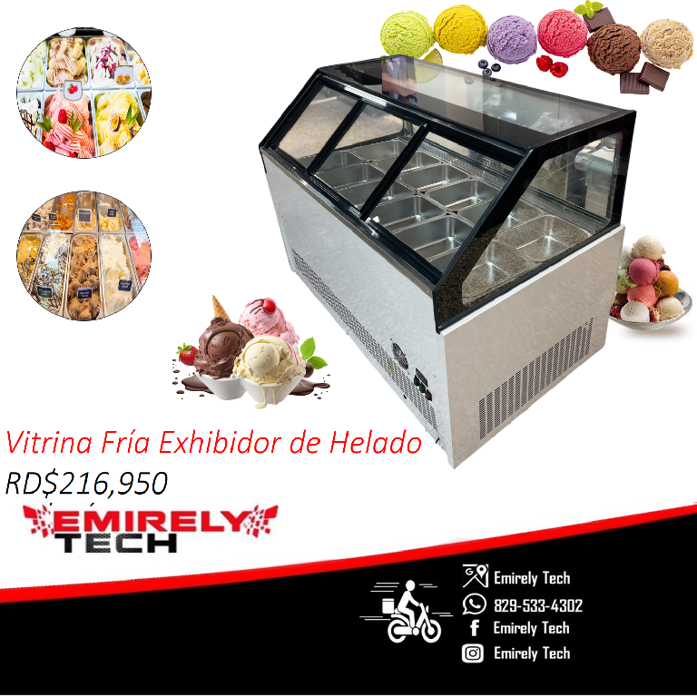 Vitrina fria freezer exhibidor para helado duro cremoso Foto 7283733-1.jpg