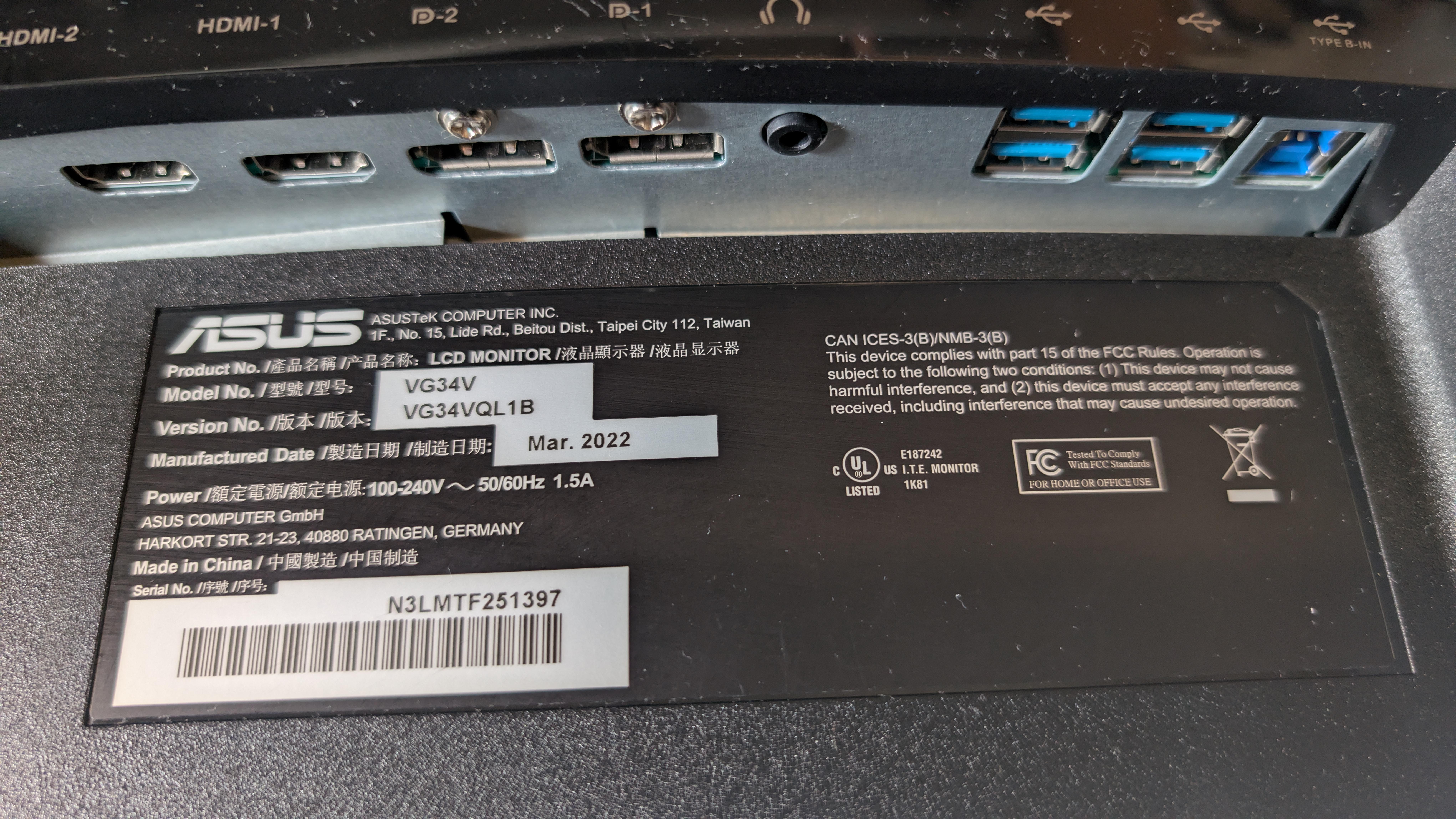 MONITOR 165HZ ULTRAWIDE ASUS 34  Foto 7283770-9.jpg
