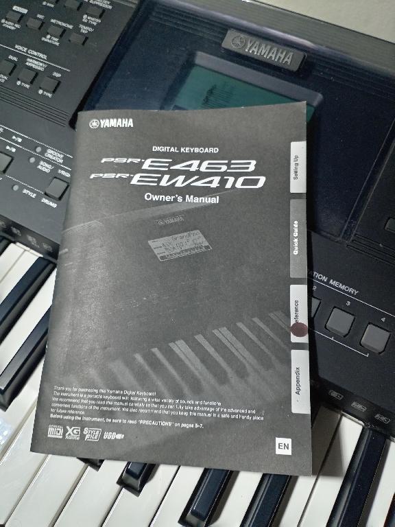 Piano Yamaha PSR e463 Foto 7283919-3.jpg
