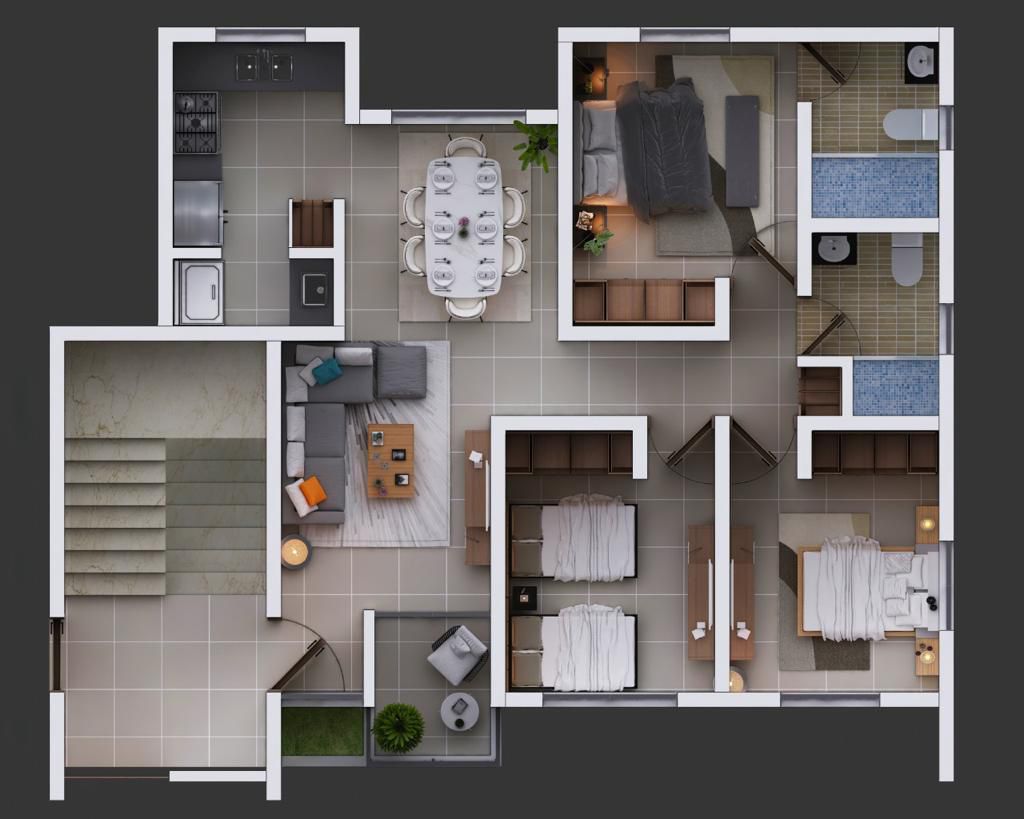 ???? Apartamentos en Venta – Proyecto Residencial Cerrado en Gurabo Sa Foto 7284200-5.jpg