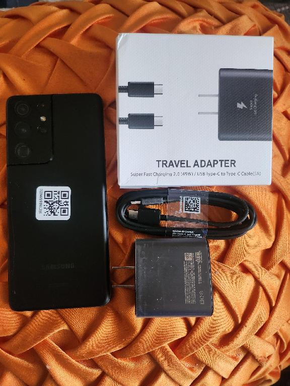 Samsung galaxy S21 ultra de 128gb y 12gb de ram desbloqueado con su ca Foto 7284253-1.jpg