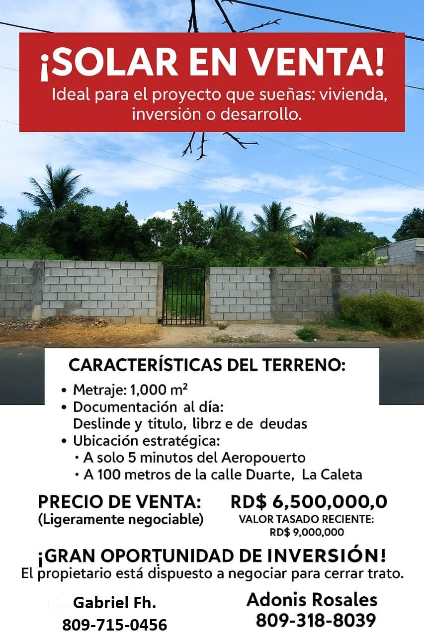 ???? Oportunidad Única en Campo Lindo Boca Chica! Foto 7284330-1.jpg