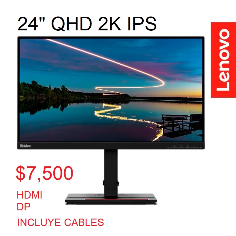 MONITOR LENOVO P24q-30 2K WQHD IPS HDR CABLE HDMI 7500 Foto 7285457-2.jpg