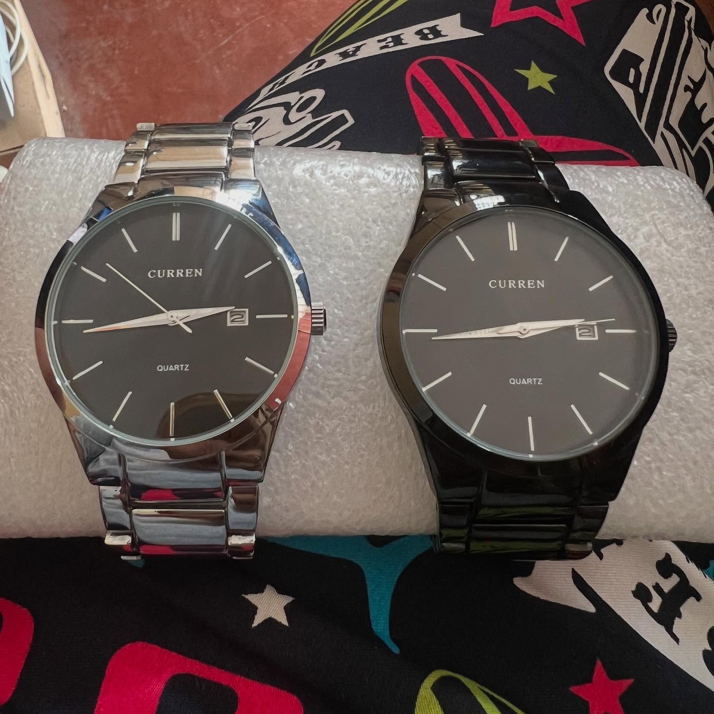 Reloj Curren ace/inox Cristal mineral fechero 1 m Garantia Foto 7286176-2.jpg