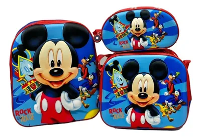mochila escolar de mickey mouse  Foto 7286359-1.jpg