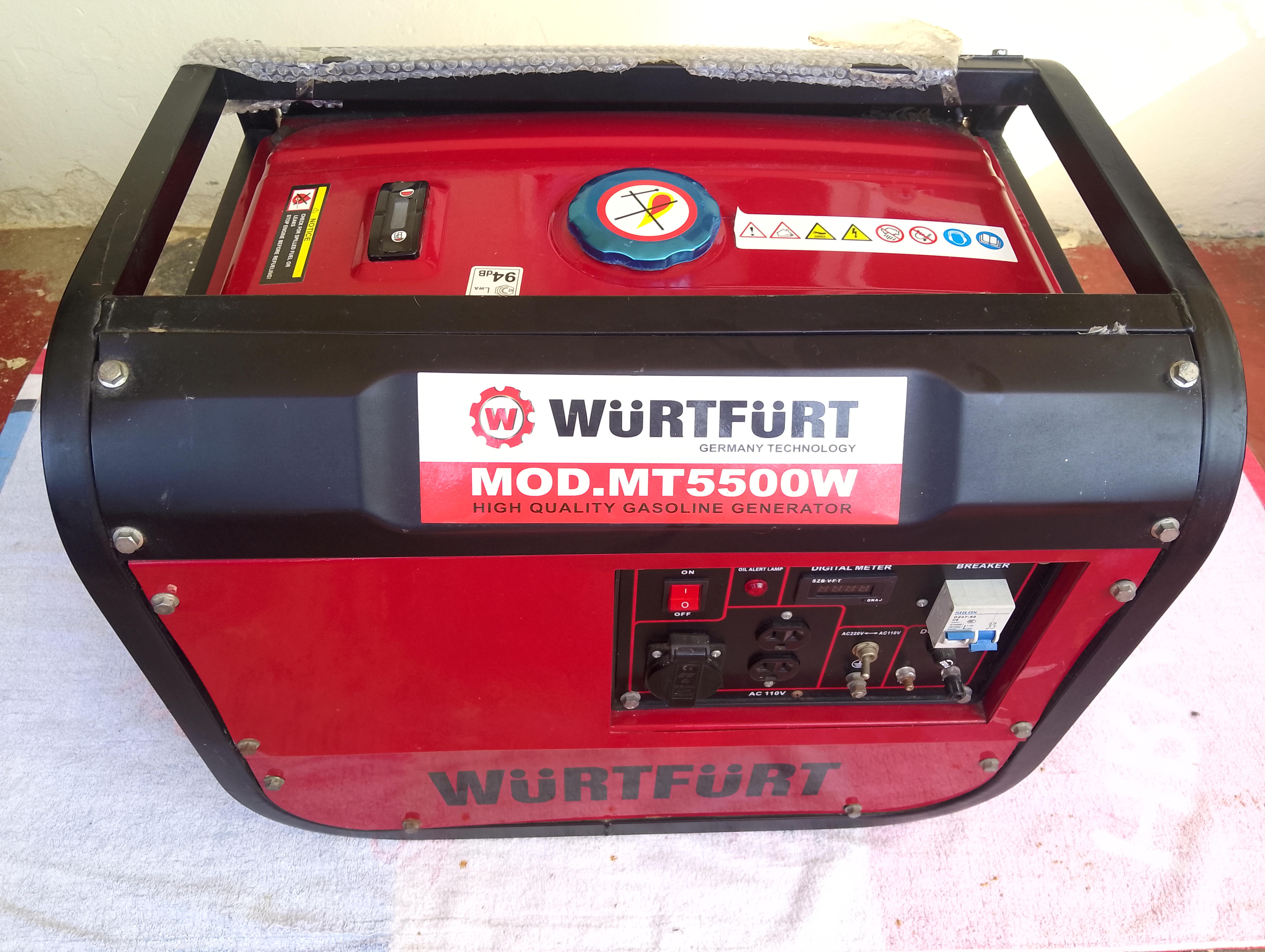 VENDO PLANTA ELÉCTRICA WRTRT MOD WT5500W Foto 7286383-2.jpg