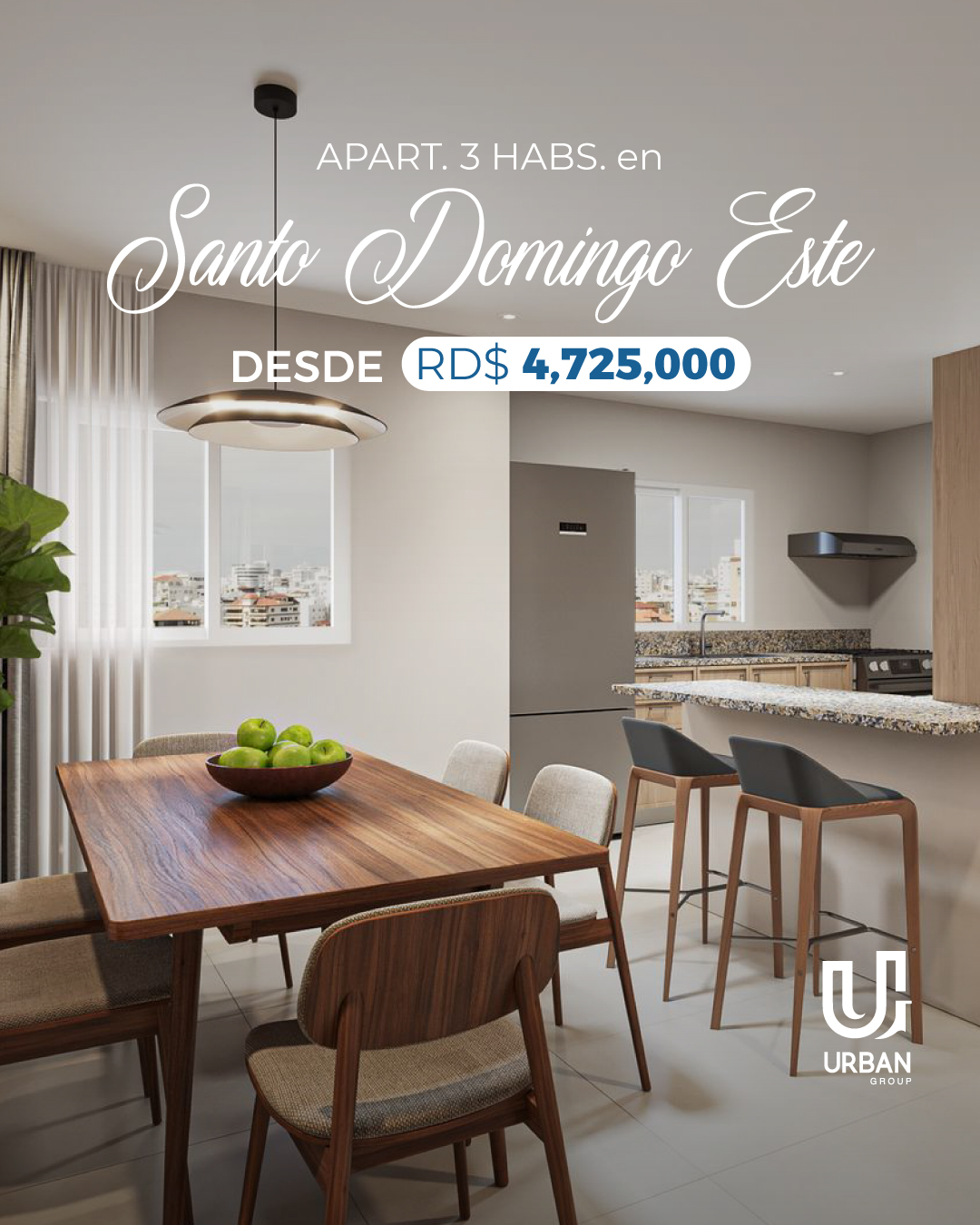 Apartamentos de 3 Habitaciones listos para pagarlos como planos Foto 7286384-4.jpg