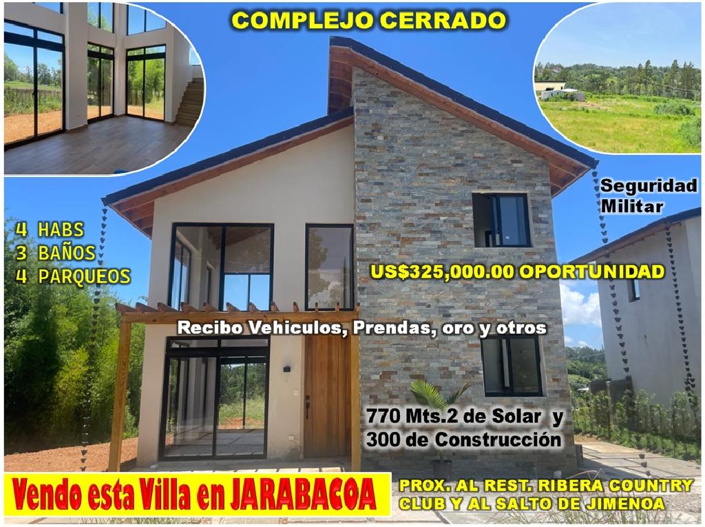 Vendo Hermosa Villa 2 Niveles en SABANETA  JARABACOA 770 Mts.2 PROXIMO Foto 7286597-1.jpg