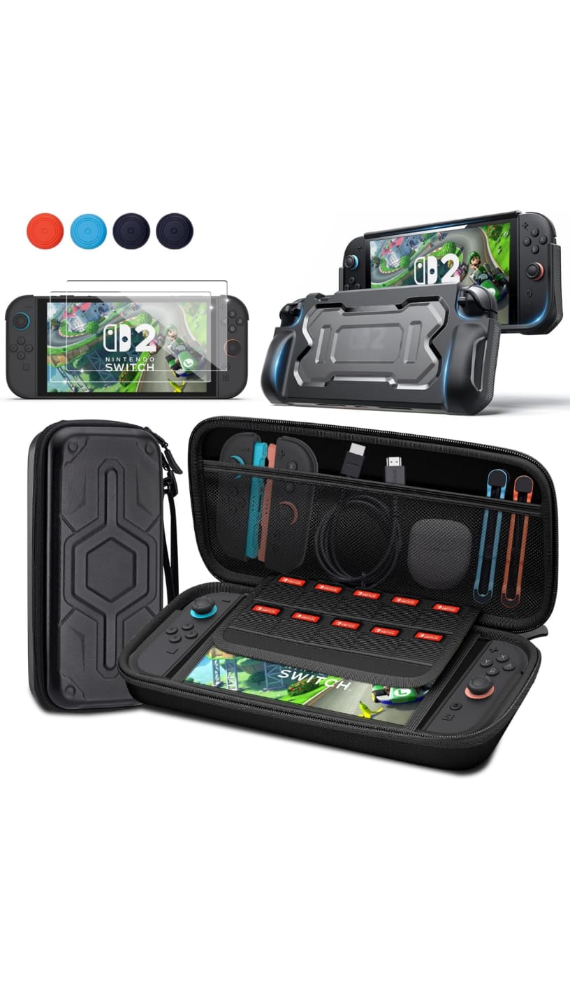 Vendo Bulto con extras para Switch 2 Foto 7286617-1.jpg