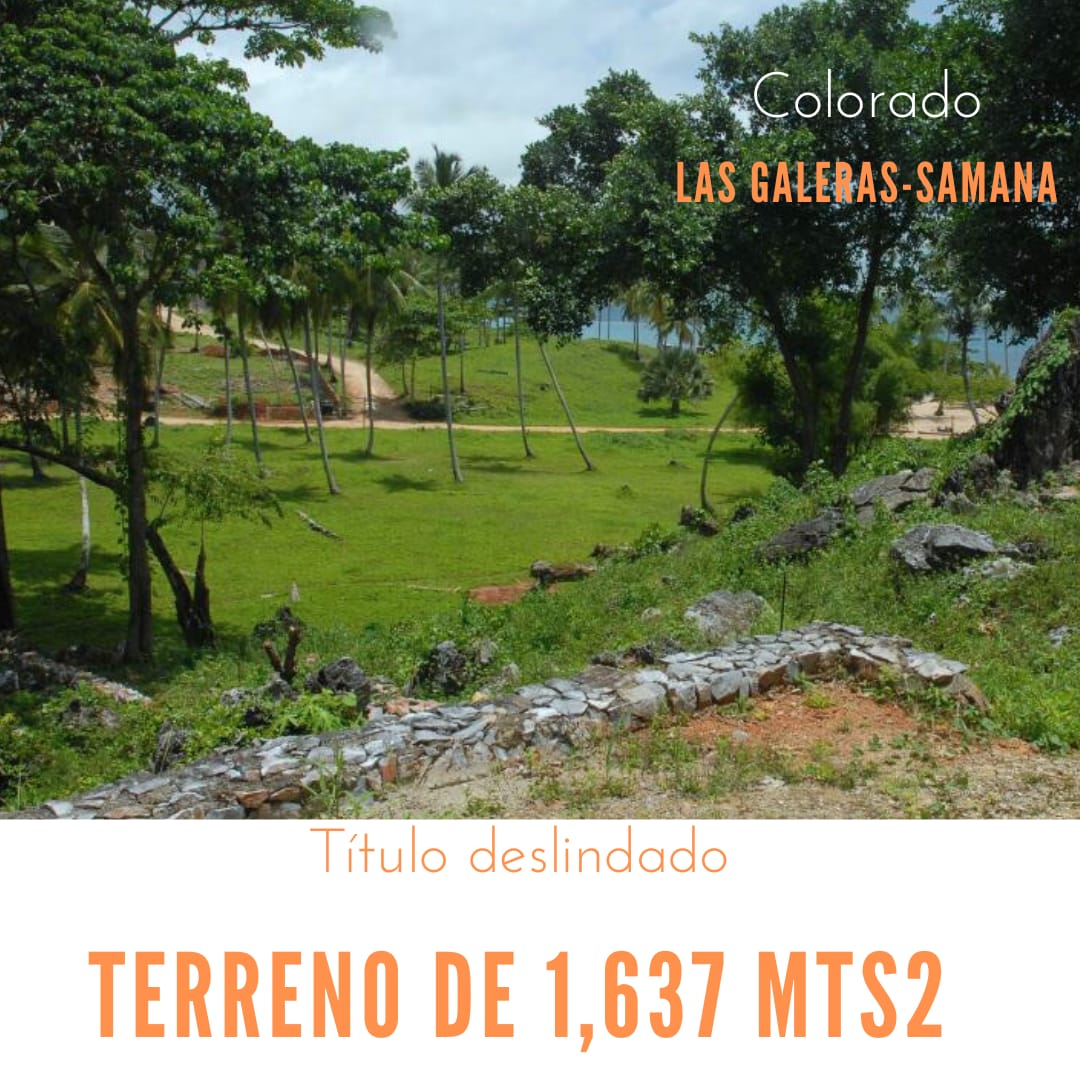 Samaná Colorado Bay  terreno de 1637 mt2 a solo 100mts de distancia de Foto 7286720-1.jpg