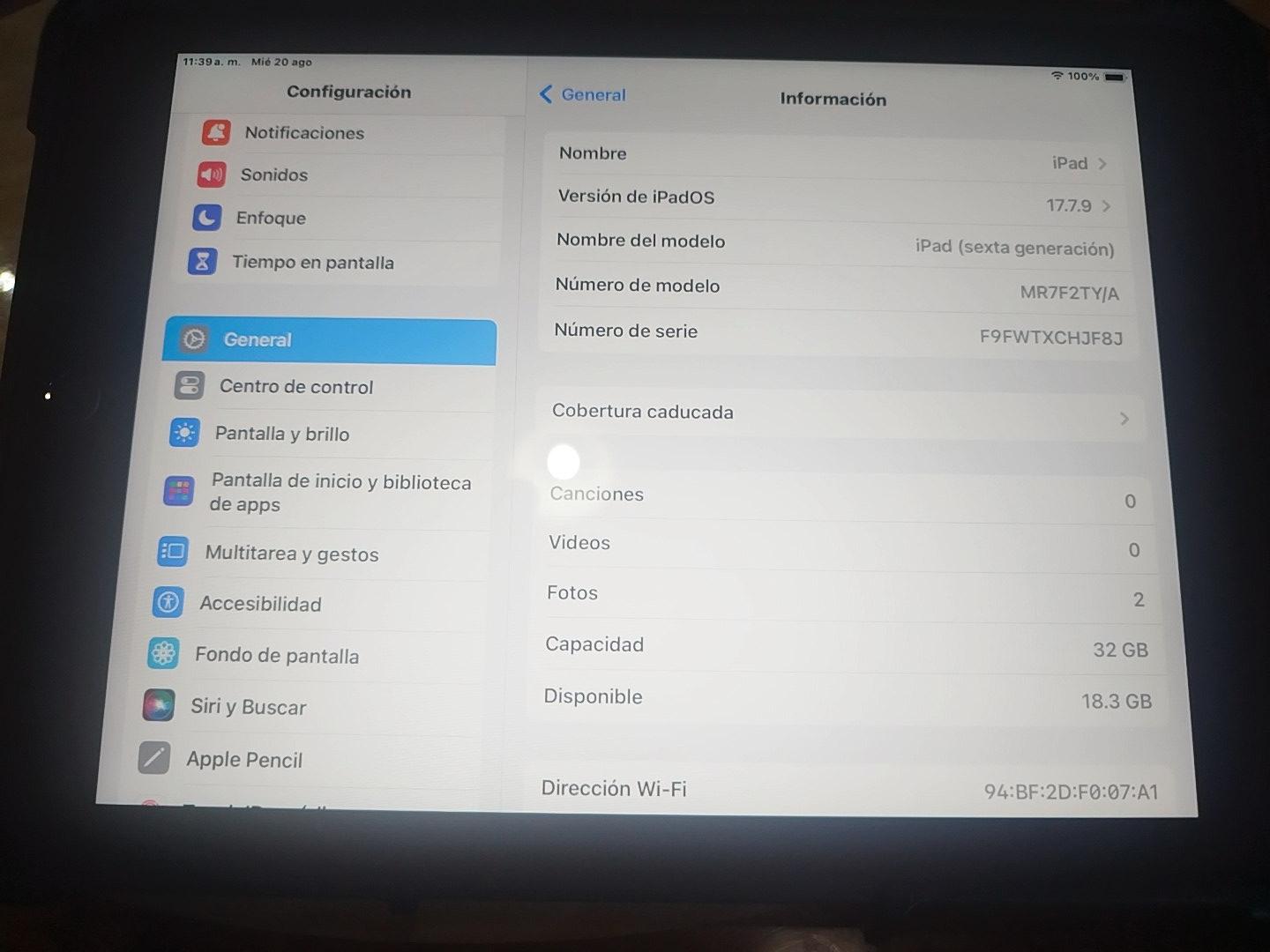 iPad 6ta generación 32G en Santo Domingo Este Foto 7287003-4.jpg