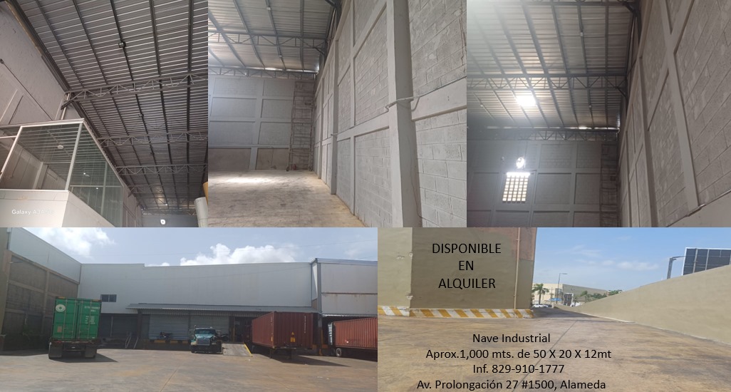 ALQUILER DE NAVE INDUSTRIAL PARA ALMACEN CON 1000 MT2 DISPONIBLES EN E Foto 7287152-1.jpg