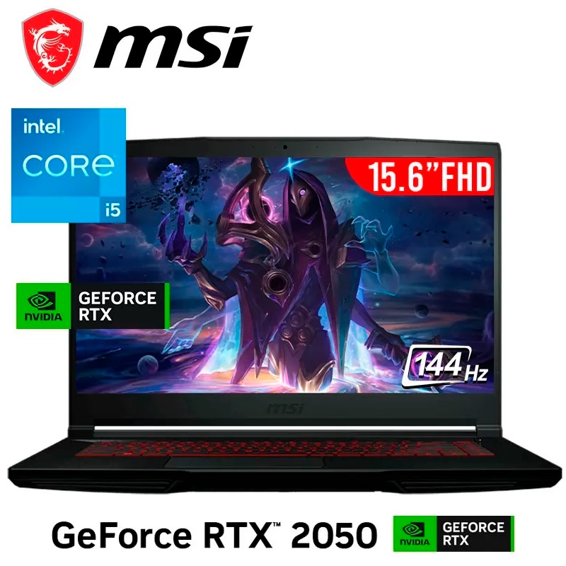 MSI GAMING GF63 CORE I5 12450H 32GB RAM 1TB SSD RTX 2050 NVIDIA DDR6 4 Foto 7287660-2.jpg
