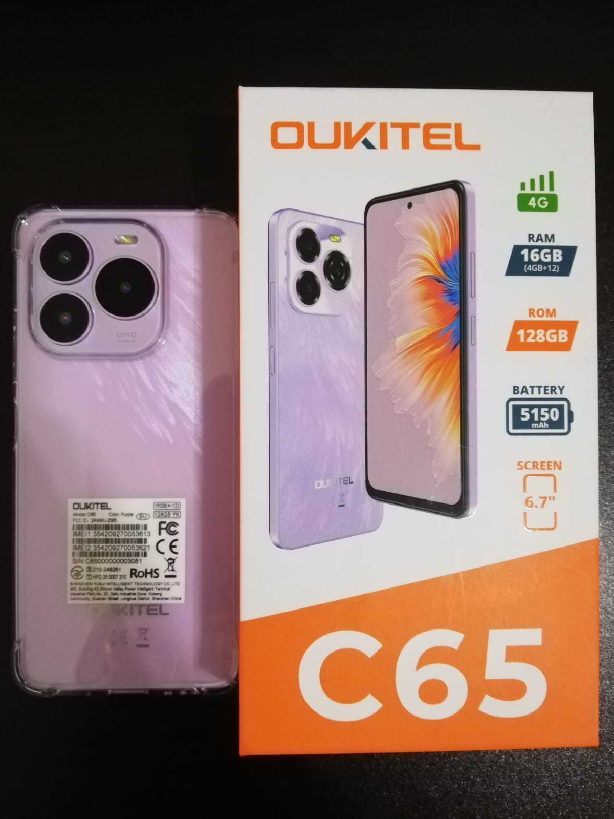 TELEFONO OUKITEL C65 1284GB SOMOS TIENDA FISICA CALIDAD Y GARANTIA  Foto 7288030-2.jpg