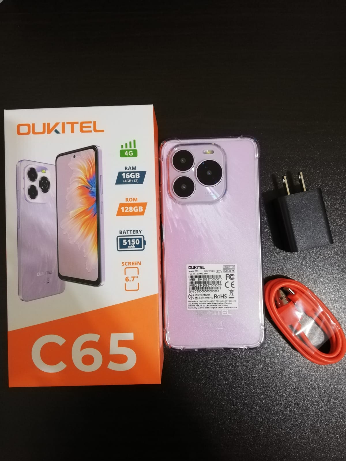 TELEFONO OUKITEL C65 1284GB SOMOS TIENDA FISICA CALIDAD Y GARANTIA  Foto 7288030-3.jpg