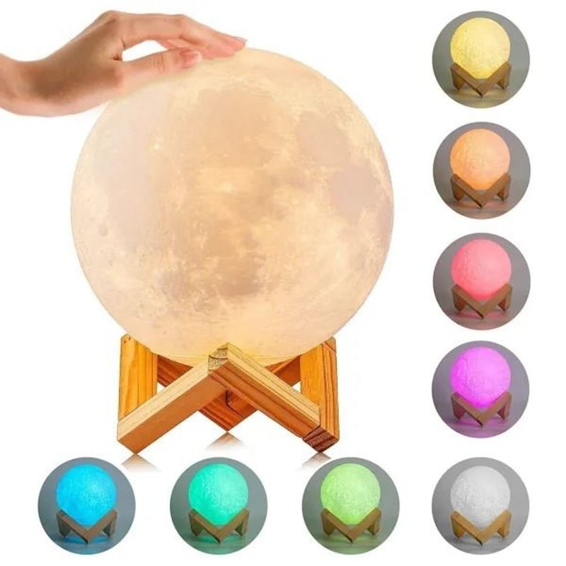 Lámpara lunar con humidificador  en Santo Domingo Este Foto 7288324-1.jpg