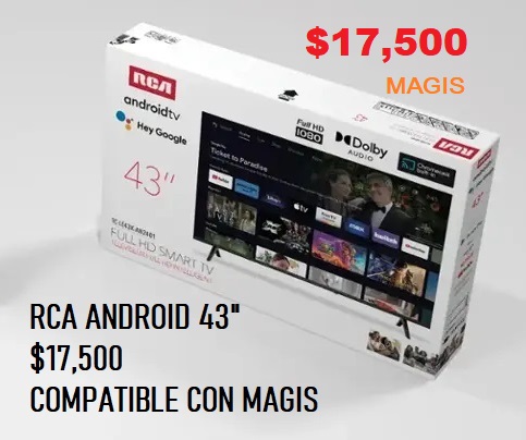 TV RCA ANDROID 43 PG 2024 FHD 1080P PLAYSTORE 17500 Foto 7288738-1.jpg