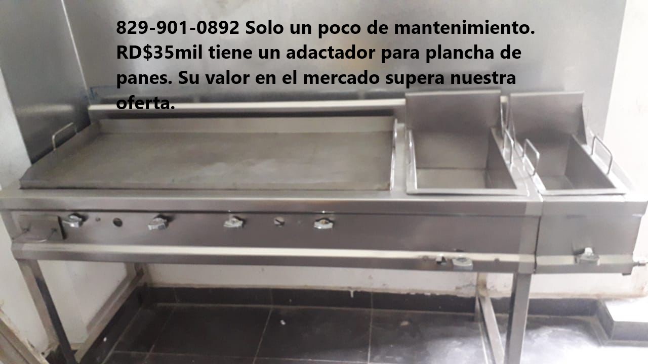 Plancha Industrial de Cocina para negocio ect.  Foto 7289352-1.jpg