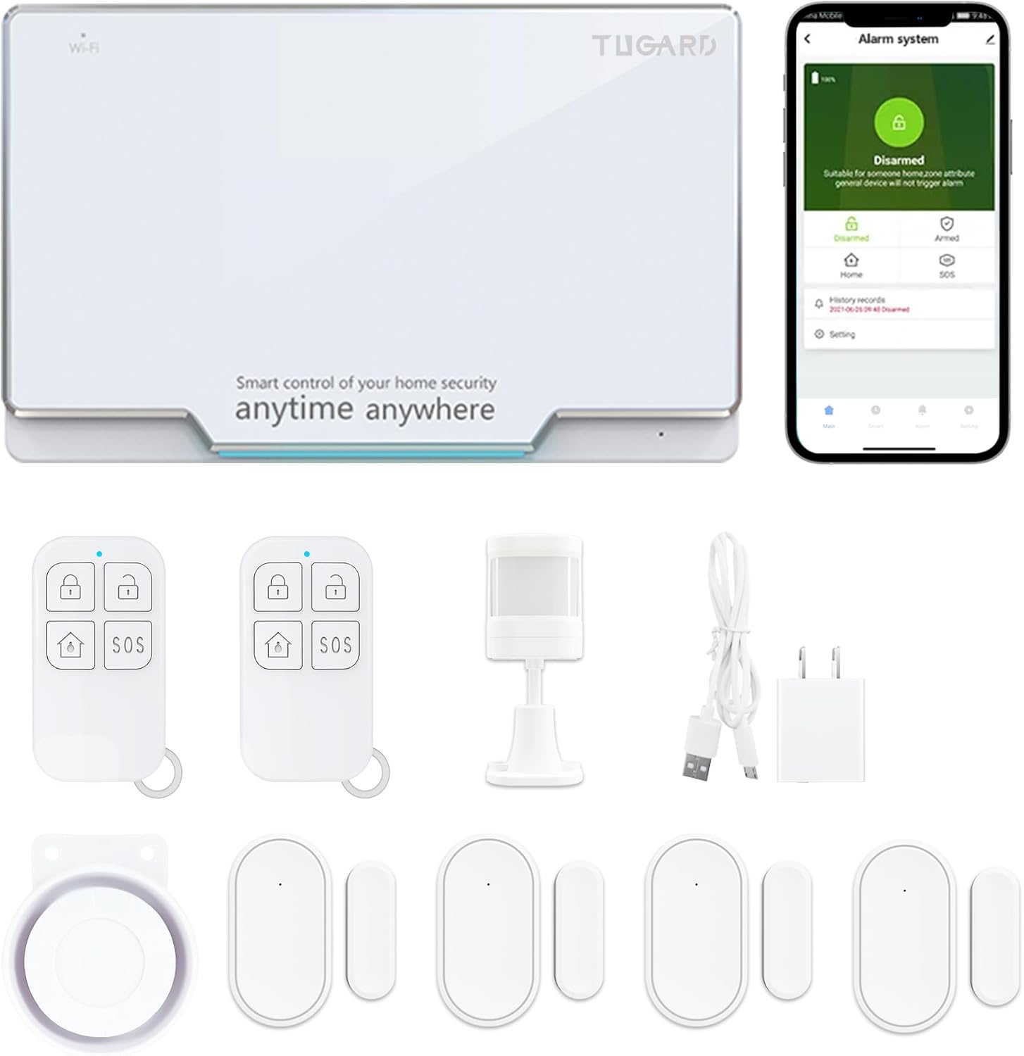 Kit de Alarma de Seguridad Wifi Inteligente Foto 7289455-1.jpg