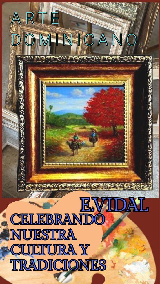 PINTOR DOMINICANO E.VIDAL CUADROS COSTUMBRISTAS ORIGINALES Foto 7289519-2.jpg