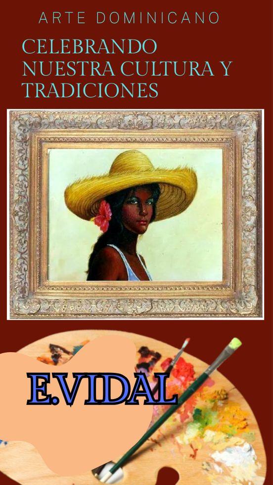 PINTOR DOMINICANO E.VIDAL CUADROS COSTUMBRISTAS ORIGINALES Foto 7289519-3.jpg
