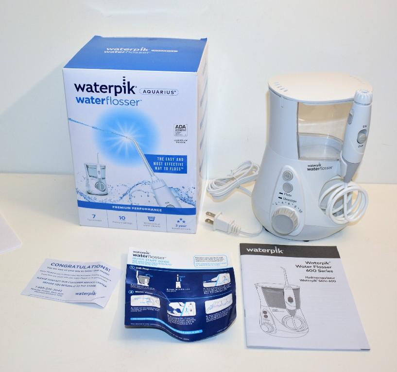 Irrigador Bucal Waterpik Profesional con 7 Boquillas 10 Niveles de Pre Foto 7290001-1.jpg