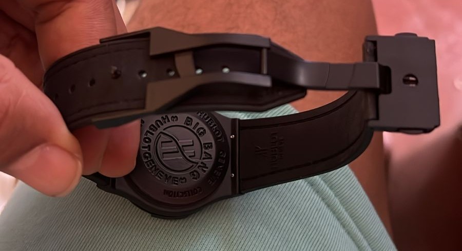 Reloj movimiento en cuarzo Pulsera silicona ajustable fechero Foto 7290154-6.jpg