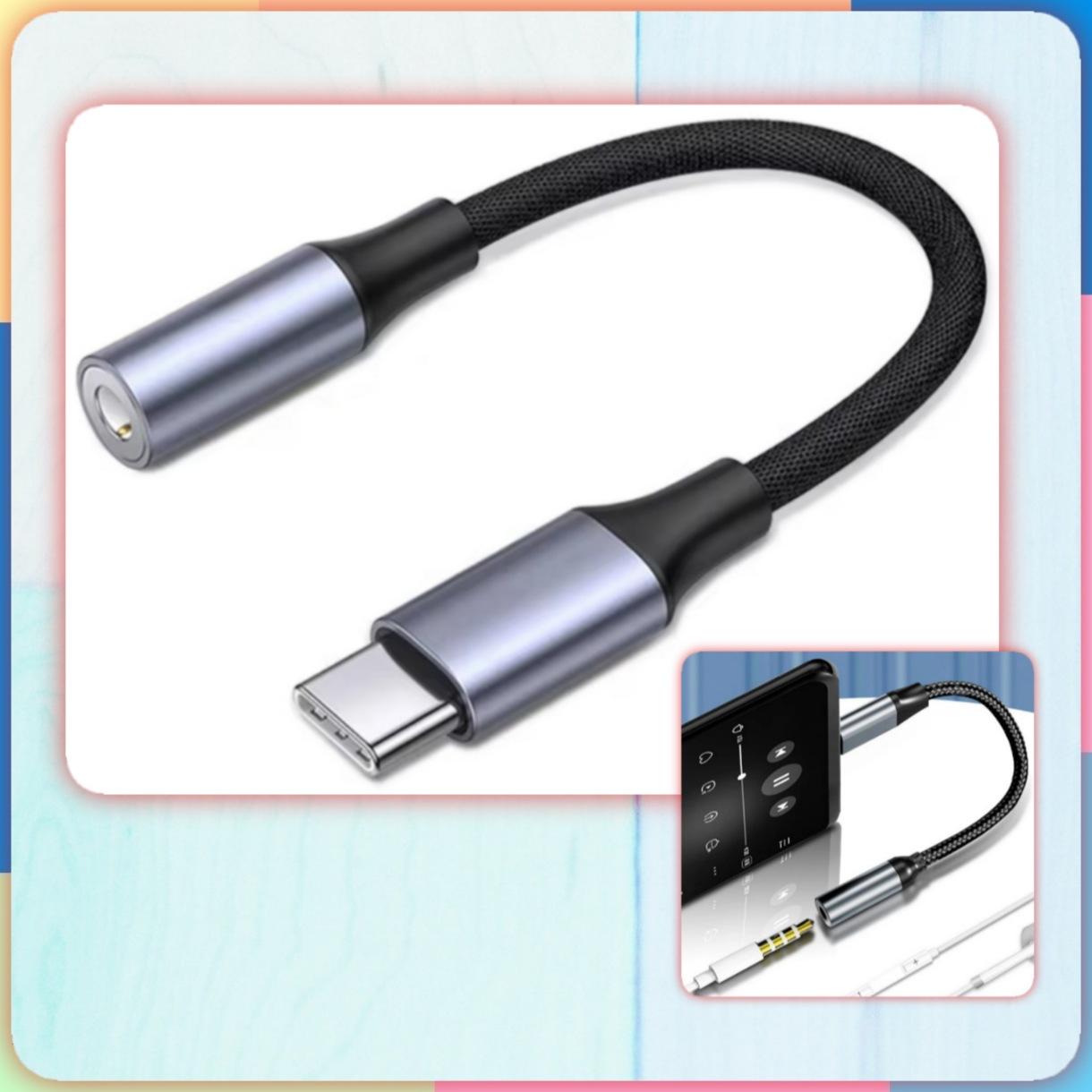 Adaptador de audio tipo C a auxiliar Jack 3.5mm  Foto 7290391-1.jpg