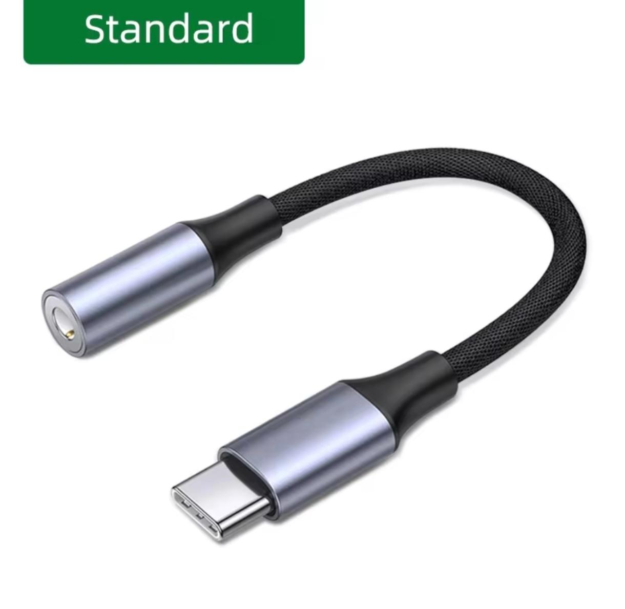 Adaptador de audio tipo C a auxiliar Jack 3.5mm  Foto 7290391-2.jpg