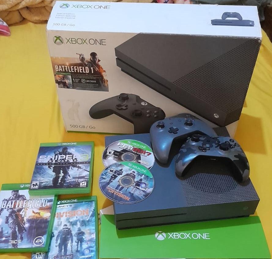 Xbox one tipo s  excelente condiciones... Foto 7290549-1.jpg