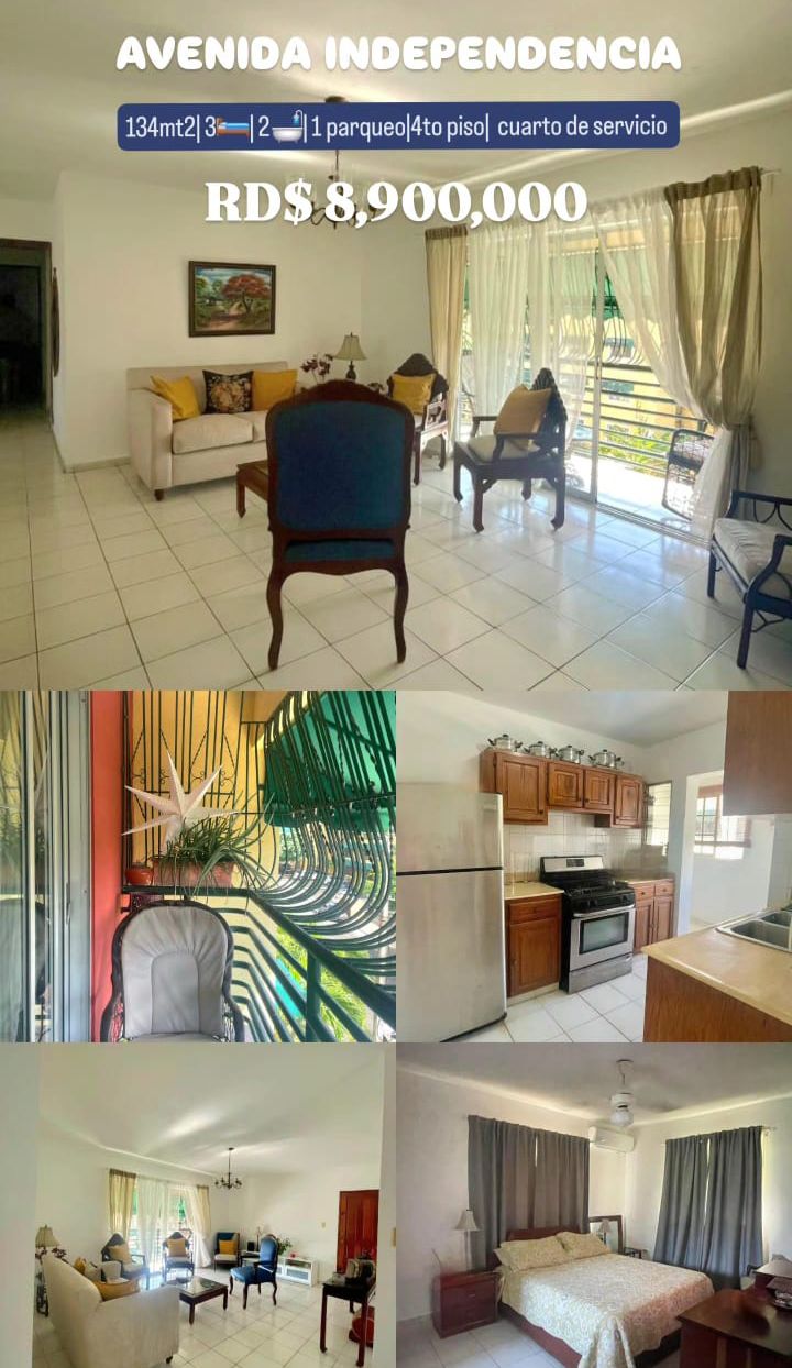 Apartamento de 3 Habitaciones en Venta en La Av. Independencia. Foto 7291724-1.jpg