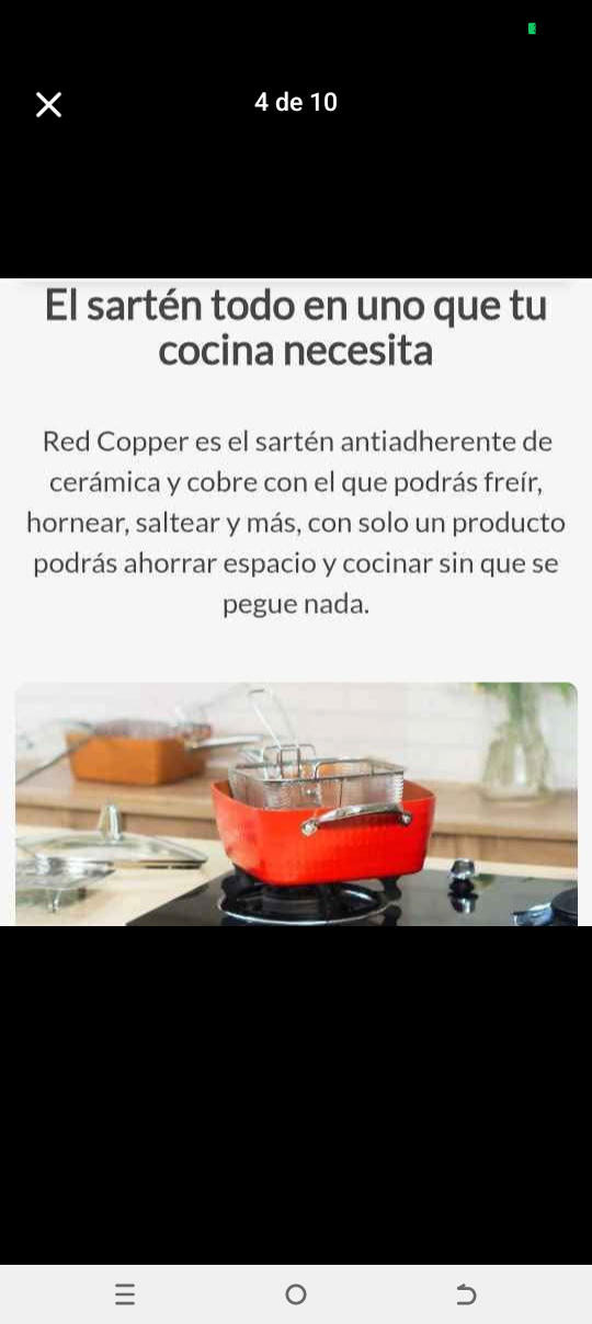 Vendo sartén antiadherente nuevo marca Red cooper  Foto 7291740-4.jpg