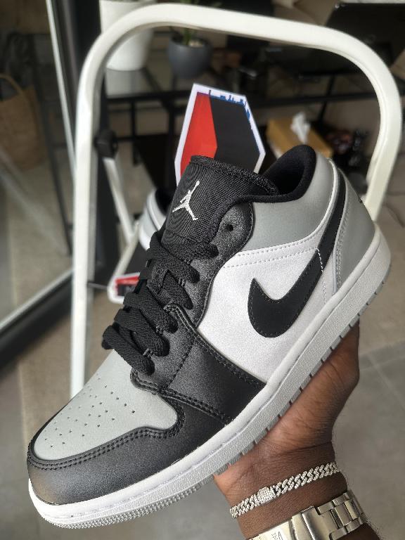 Tenis Teni Nike Air Jordan 1 Low Shadow Toe GREY AND BLACK Original Or Foto 7291748-1.jpg