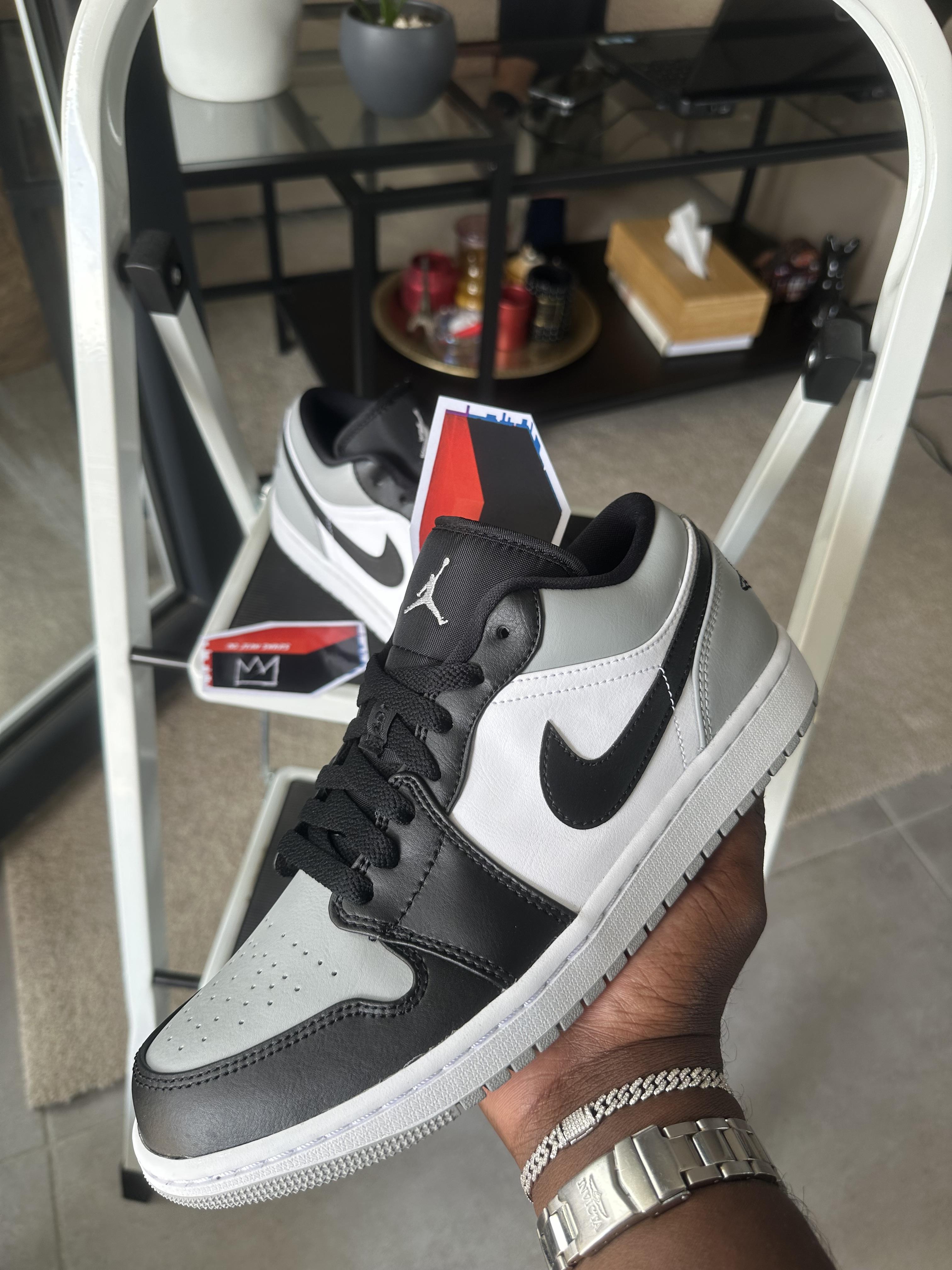 Tenis Teni Nike Air Jordan 1 Low Shadow Toe GREY AND BLACK Original Or Foto 7291748-10.jpg
