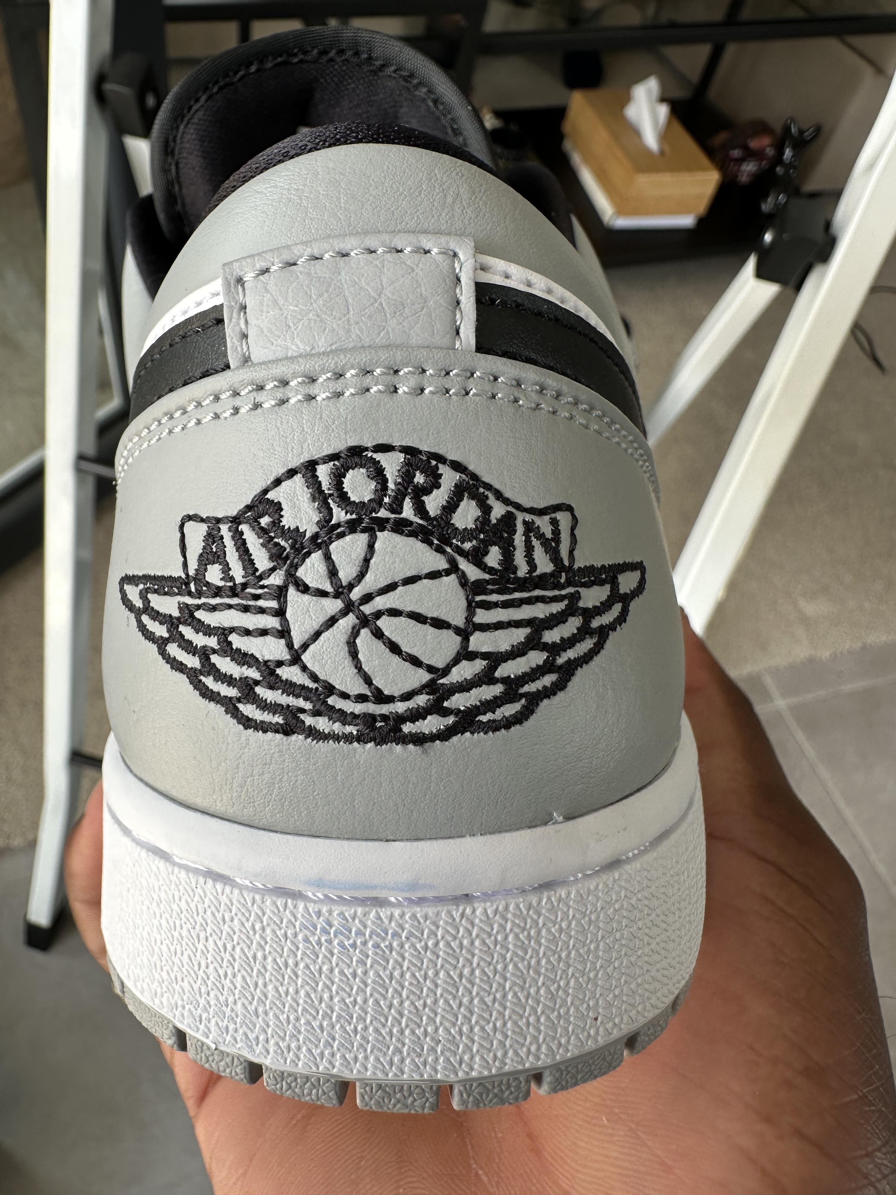 Tenis Teni Nike Air Jordan 1 Low Shadow Toe GREY AND BLACK Original Or Foto 7291748-13.jpg