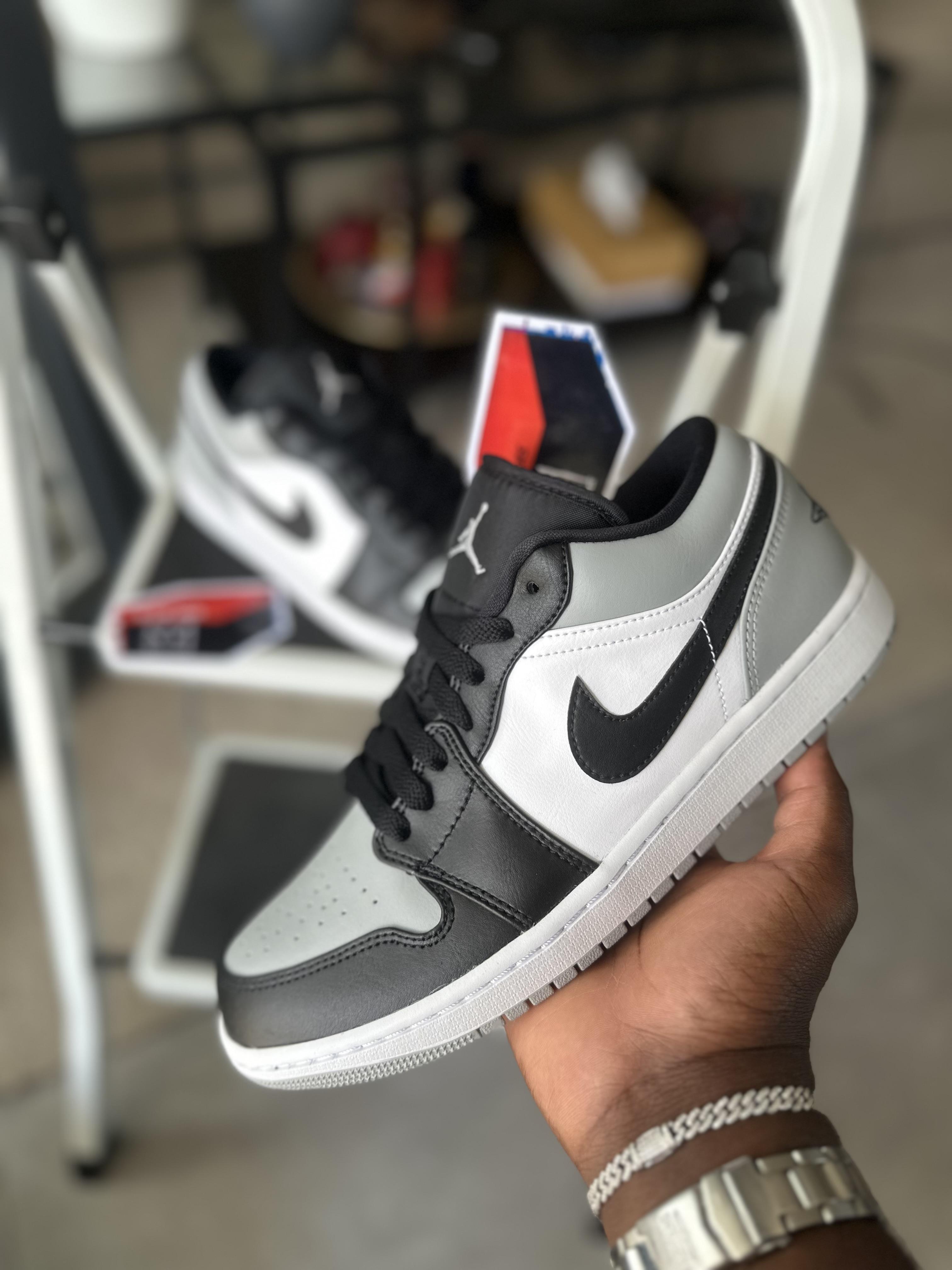 Tenis Teni Nike Air Jordan 1 Low Shadow Toe GREY AND BLACK Original Or Foto 7291748-2.jpg
