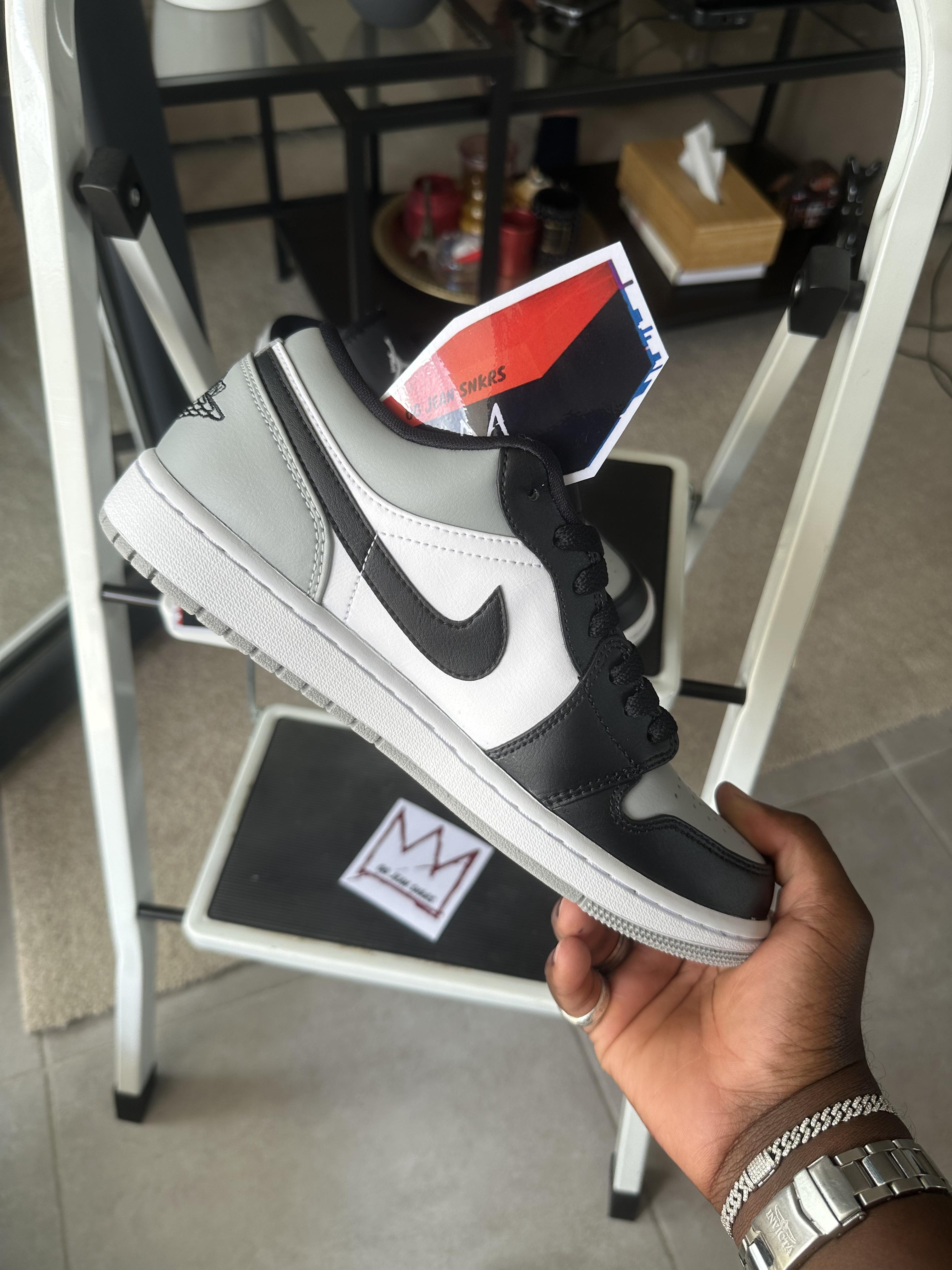 Tenis Teni Nike Air Jordan 1 Low Shadow Toe GREY AND BLACK Original Or Foto 7291748-6.jpg