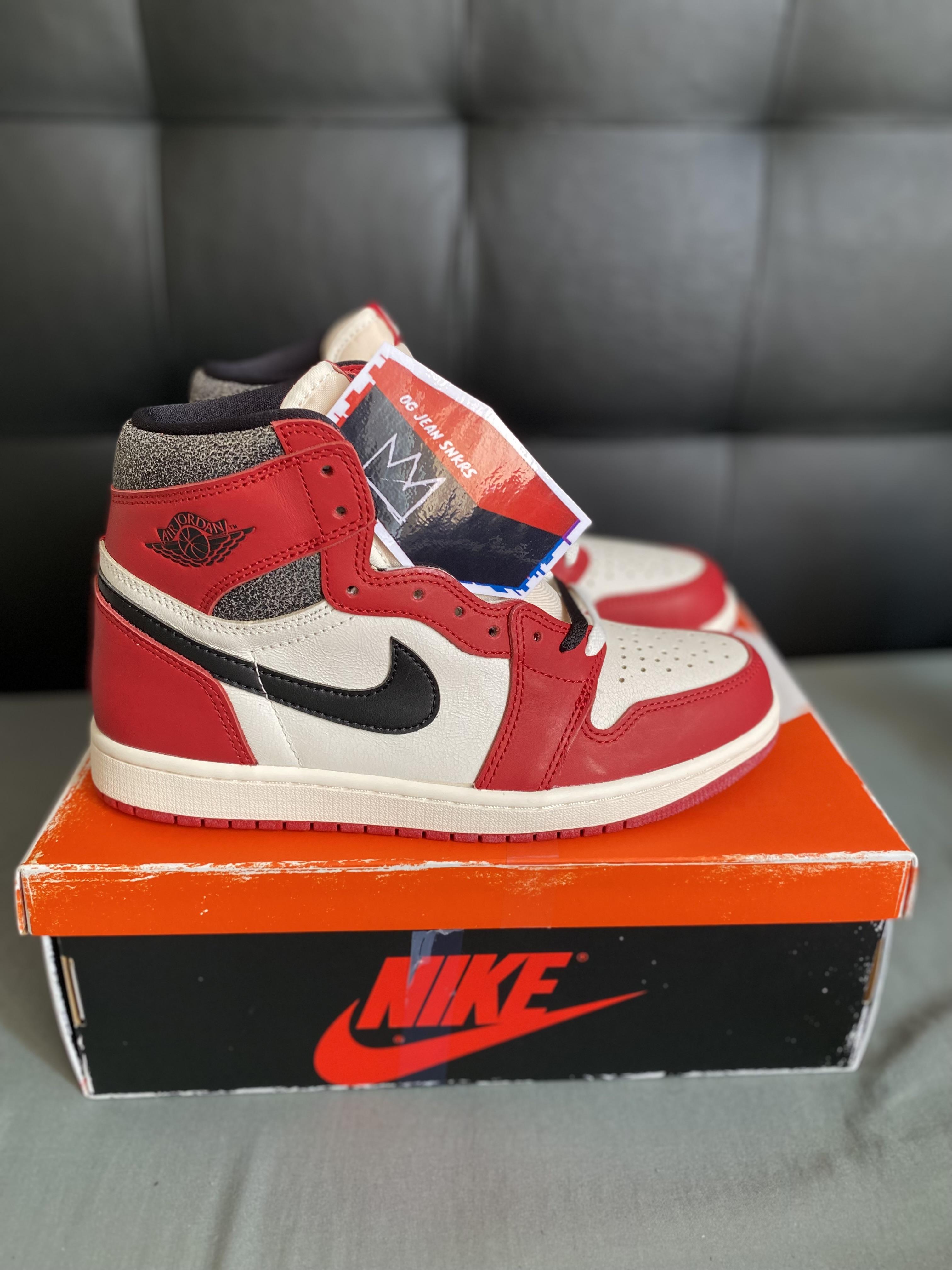 Tenis Teni Nike Air Jordan Retro 1 Lost  Found CHICAGO Reimagined Orig Foto 7291749-8.jpg