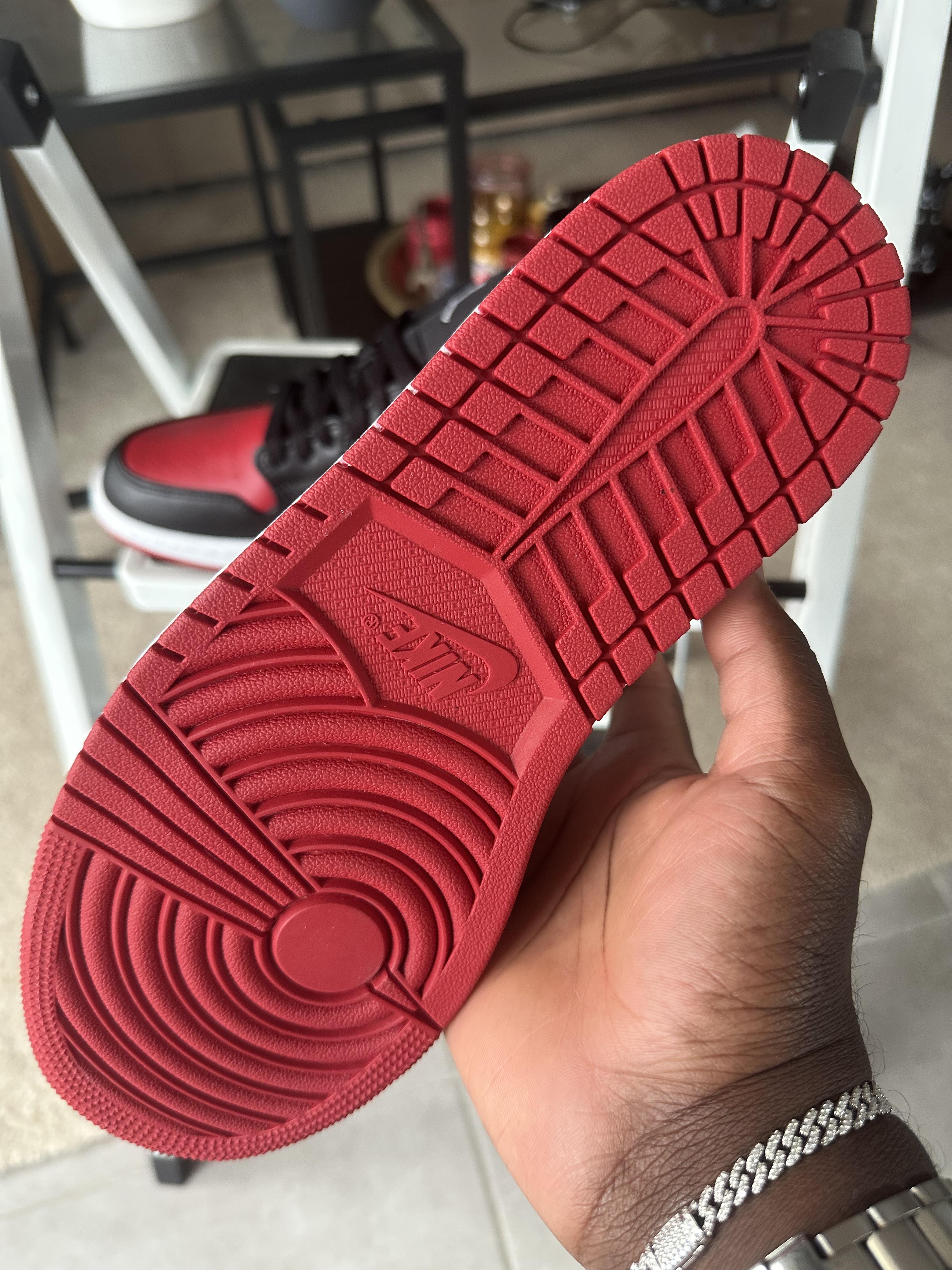 Tenis Teni Nike Air Jordan Retro 1 Low Bred Toe Original Originales Foto 7291750-5.jpg
