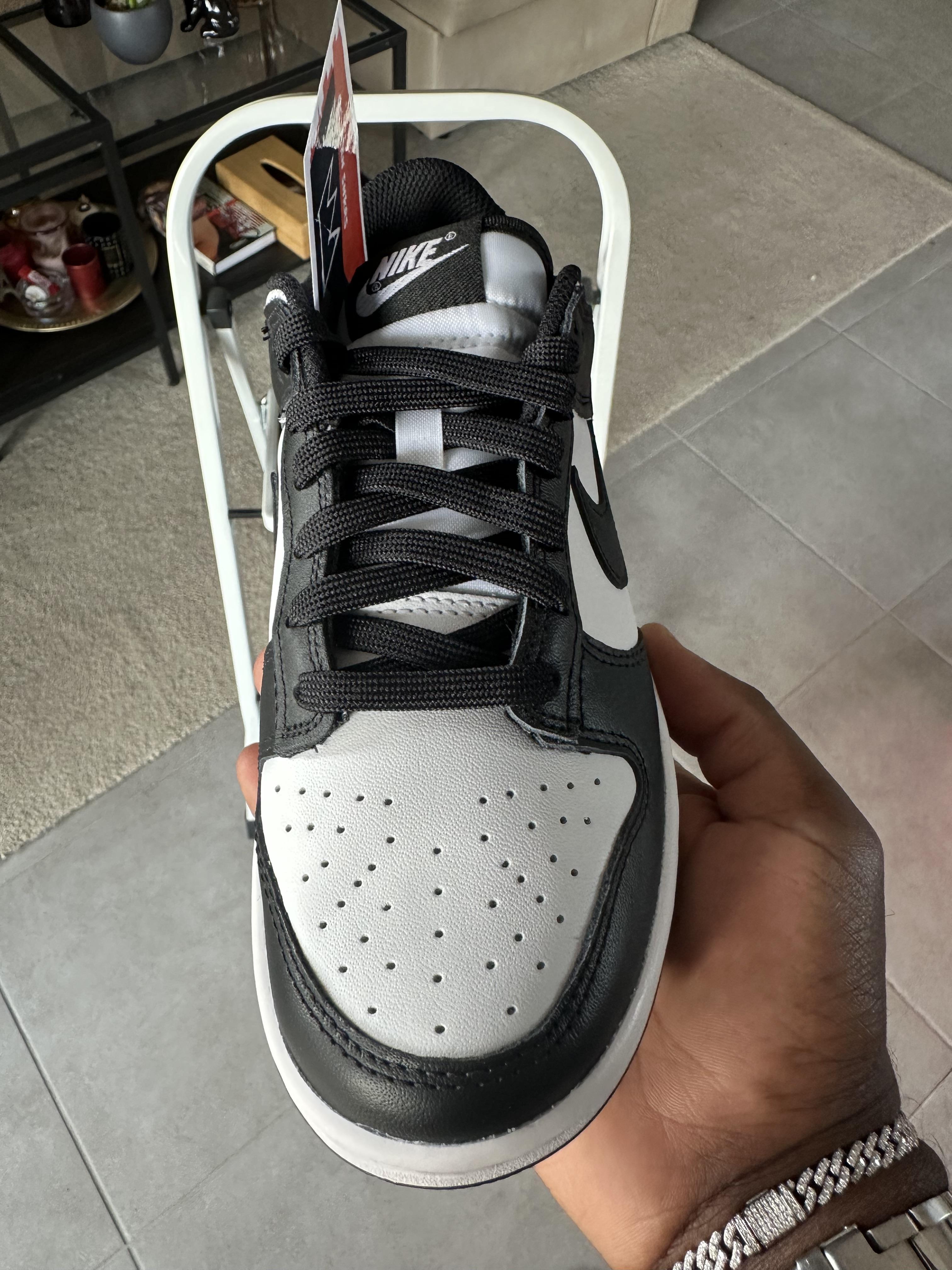 Tenis Teni Nike Dunk Low Retro Panda Black and White Original Original Foto 7291753-3.jpg